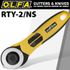 OLFA Rotary Cutter 45mm Blade C/w Safety Slide